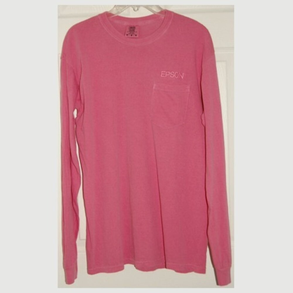Comfort Colors Unisex EPSON Top (Bust: 41"), Size M, Pink